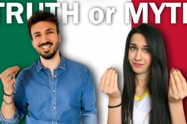 TRUTH or MYTH: Italians React to Stereotypes