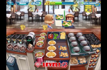 【Cooking Fever】Italian Buffet：Challenge💎 Level 01-05 🧩