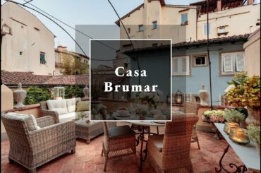 CASA BRUMAR, the Most Central Terrace inside the Walls of Lucca