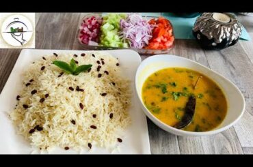 Daal Chawal Recipe Yellow Dal & Jeera Rice By Best Food