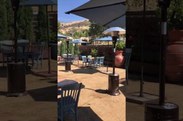 Basta Restaurant Outdoor Seating in Agoura Hills