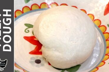 HOW TO MAKE PIZZA DOUGH | Italian Pizza Crust | Homemade Pizza Dough