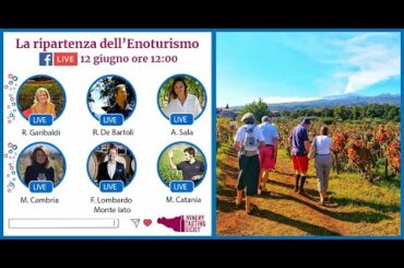 La ripartenza dell'Enoturismo diretta Winery Tasting Sicily