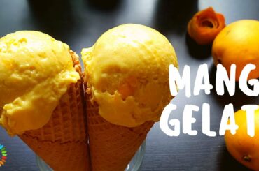 How to make Italian Dessert at home | Mango Gelato | Vegan | The Kitchen Sage