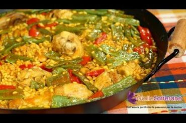 Valencian paella - recipe