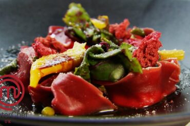 How to Cook This Italian Octopus Dish & Beetroot Tortelli | MasterChef UK