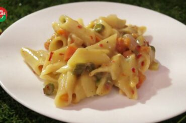 Pasta I Fresh Cream White Sauce Pasta I Simple & Delicious