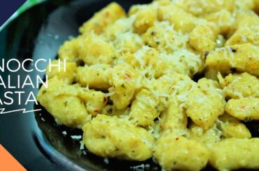 Italian Pasta Recipe: Potato Gnocchi |Gnocchi with cream sauce |Gnocchi |Easy Homemade Gnocchi Sauce