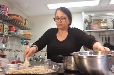 The BEST rhubarb squares