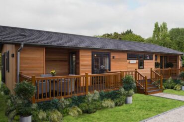 Gorgeous Beautiful Sanctuary Luxury Lodge For Sale from Wessex Park Homes