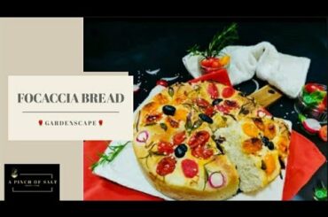 Homemade Focaccia Italian Bread