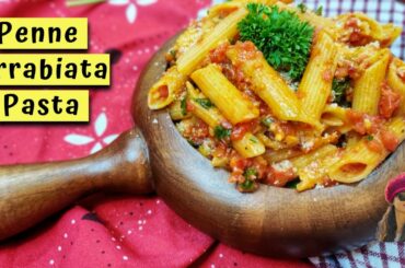 Penne Arrabiata Pasta recipe | Italian recipe | Restaurent style | By Yummy Plates