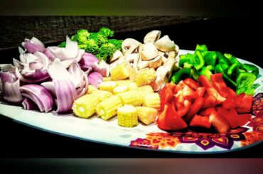 Fusilli White Sauce Veggie Pasta - Healthy Recipe