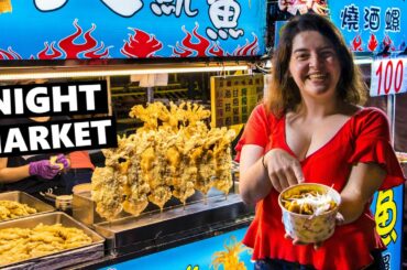 Trying Taiwanese Street Food On The Kenting NIGHT MARKET!