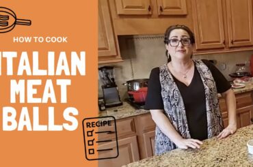How To Make The Best Italian Meatballs with Sauce - Veronica Miller