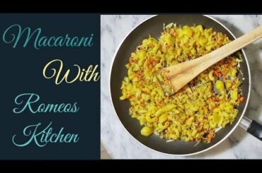Macaroni with three spoon oil recipe [Italian taste] with romeos kitchen cook by chef Hammad