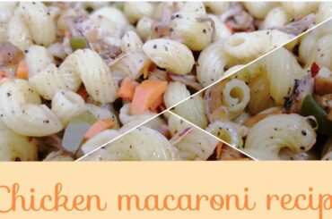 Chicken macaroni recipe | Italian macaroni | pari ka ghar |