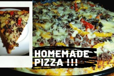 Pizza yoroshye gukora | Iraryoshe peeeee!!! | How to make pizza from scratch!