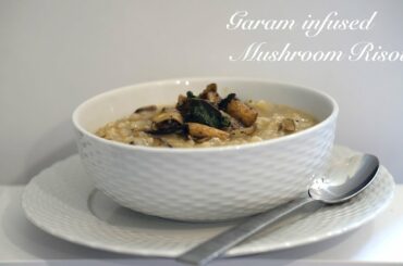 Garam infused Mushroom Risotto