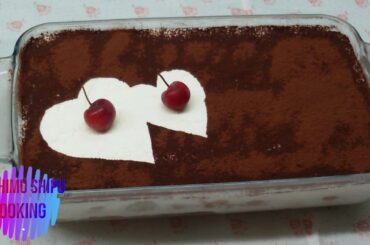 রান্নার ঝামেলা ছাড়া দারুণ মজার তিরামিসু || Italian dessert tiramisù no alcohol no cook