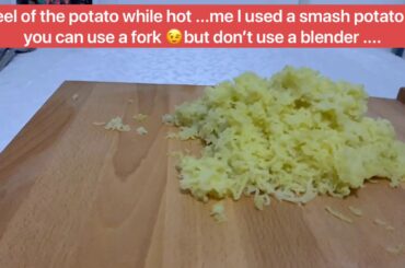 Gnocchi di patate “ potato recipe”