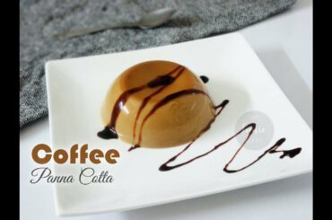 Coffee Panna Cotta | Italian dessert Coffee Panna Cotta Recipe