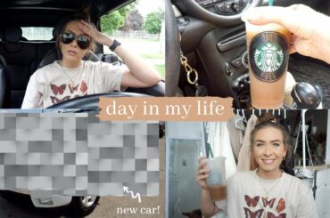 day in my life | moving update, buying a new car, getting a job & more!
