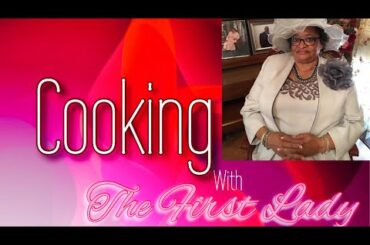 BAKED ITALIAN HERB CHICKEN, POTATOES & BLACK EYED PEAS | COOKING WITH THE FIRST LADY