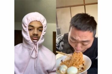 Eating With Fastest Man TikTok and Musical.ly Compilation