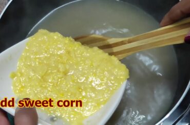 Chicken Corn Soup  - How To Make Homemade Corn Soup - Easy Soup Recipe By Foodic | Chinese Recipes
