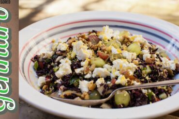 Italian Salad with Black Rice | Gennaro Contaldo