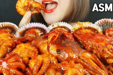 [ Piseth Official ]  Thailand Food Eating Spicy Seafood Compilation