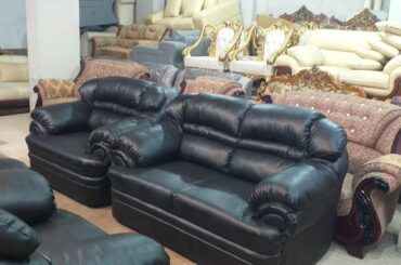 Black korian luxury sofa buy cheap rate|জানুন Sheikh Furniture|Best Quality Best Price|