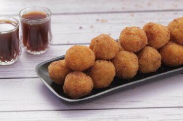Crispy Rice Balls with Leftover Rice | How To Make Italian Arancini Balls | Quick & Easy Appetizer