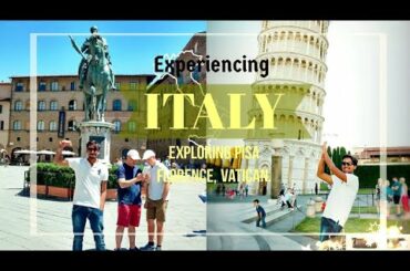 Italy Travel 4K || Florence || Pisa || Vatican City || #Europetraveldiaries #bestpizza