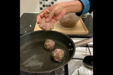 Very tasty Italian meatball