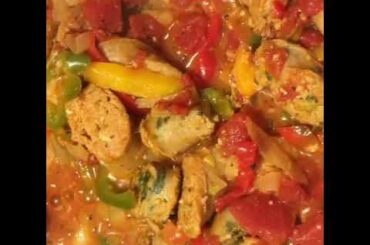 Sweet Italian Chicken with Kale Sausage