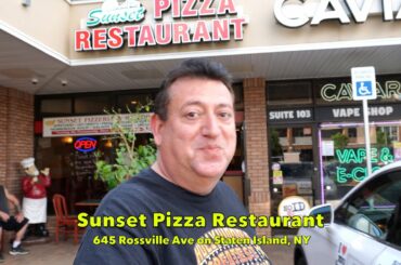 Sunset Pizza Restaurant Review, Staten Island, NY
