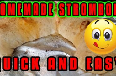 Homemade Stromboli : Cooking with Patdees when stuck at home