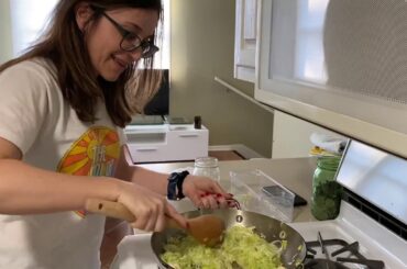 Risotto with Leeks and Gorgonzola