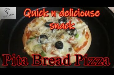 Pita Bread Pizza |Quick and Easy – by Food Culture