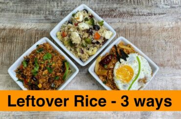 Leftover Rice- 3 ways! Italian, Mexican and Korean | Show Me The Curry