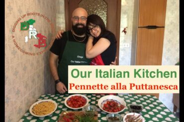 🇮🇹 Our Italian Kitchen🍷Pennette alla Puttanesca - Authentic Italian Recipes 🇮🇹
