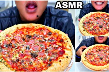 ASMR ITALIAN HOMEMADE PIZZA MUKBANG