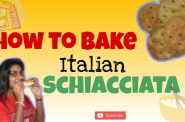 How to bake classic Italian SCHIACCIATINE | Italian Recipe | The Family Abroad