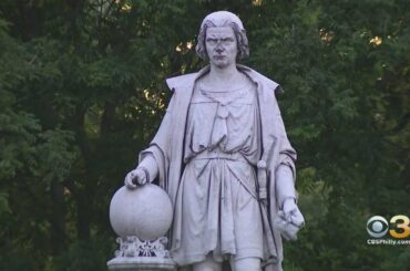 City Plans To Board Up Christopher Columbus Statue In South Philadelphia