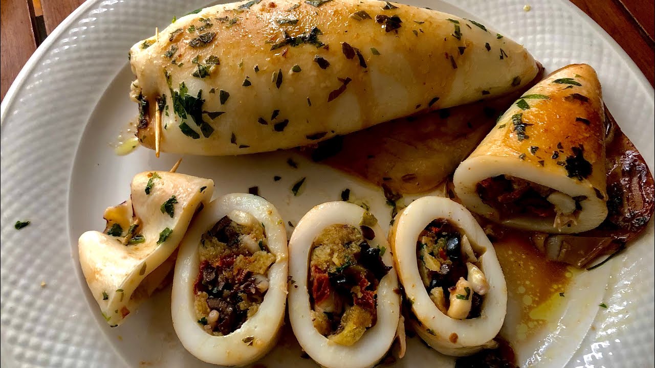 Stuffed calamari – Eolie Islands’ recipe Stuffed calamari - Eolie Islands’ recipe