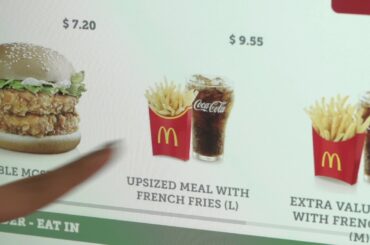 A New Way to Order using McDonald’s® Self-Ordering Kiosk