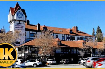 Walking Tour of Lake Arrowhead Village [4K]