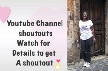 YOUTUBE CHANNEL GROWTH STRATEGY: Get a shoutout for your Youtube Channel!